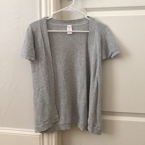 GREY CARDIGAN